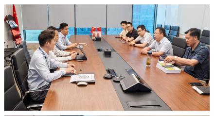 孙道军局长带队赴合肥就推动盒马鲜生入驻淮南爱琴海商业综合体进行商务洽谈