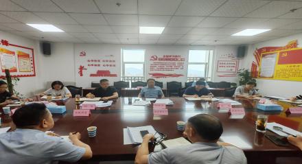 市商务局召开上半年党建、党风廉政建设暨安全稳定工作汇报会