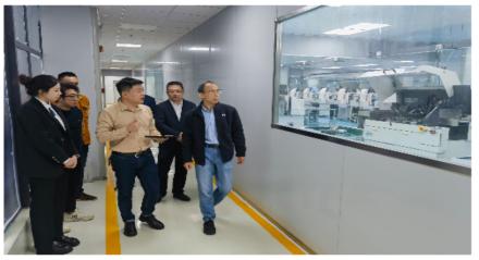 刘宝副局长走访调研外贸企业