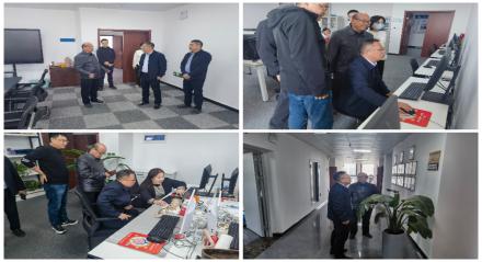 孙道军局长赴高新区跨境电商产业园调研