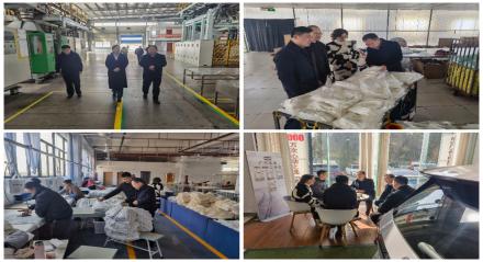 孙道军局长带队走访调研外贸企业