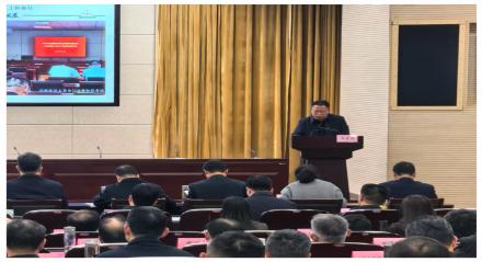 孙道军局长参加2025年度淮南市领导干部专题述法评议会