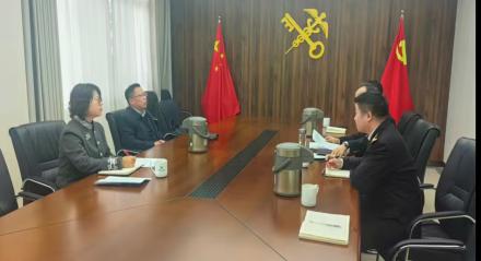 市商务局局长孙道军赴淮南海关交流座谈