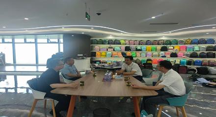孙道军局长赴合肥调研外贸企业