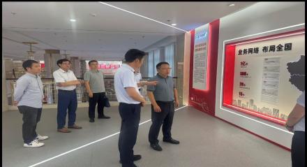 孙道军局长赴寿县新桥产业园开展调研